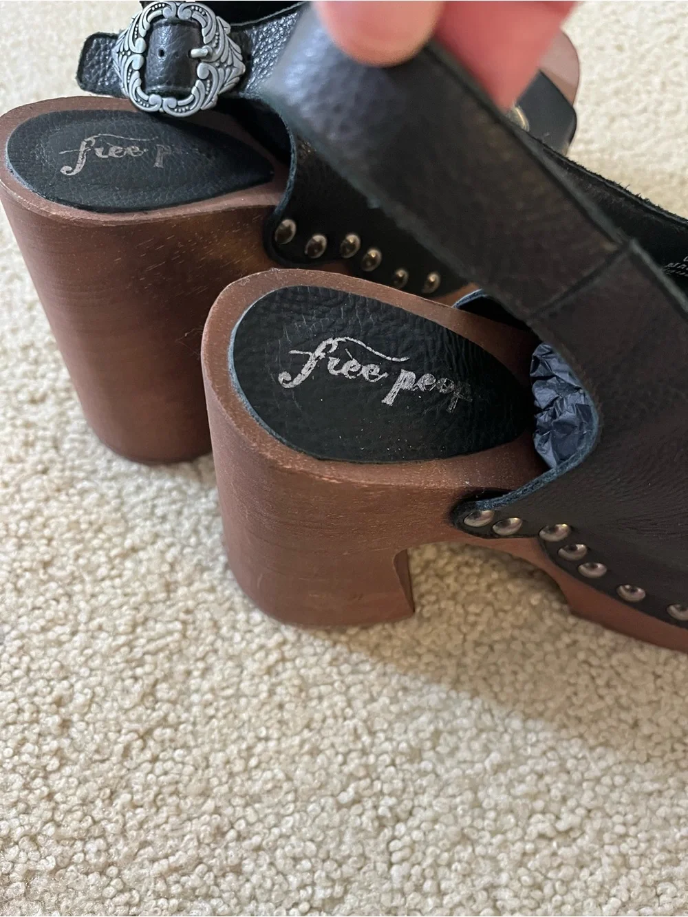 Free People chunky platform